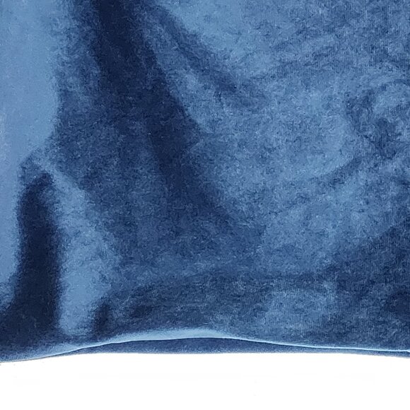 Wayimpress Electric Blue Soft Poly Velvet 12"x20” Throw Pillow Covers Set of 2 - Picture 7 of 16